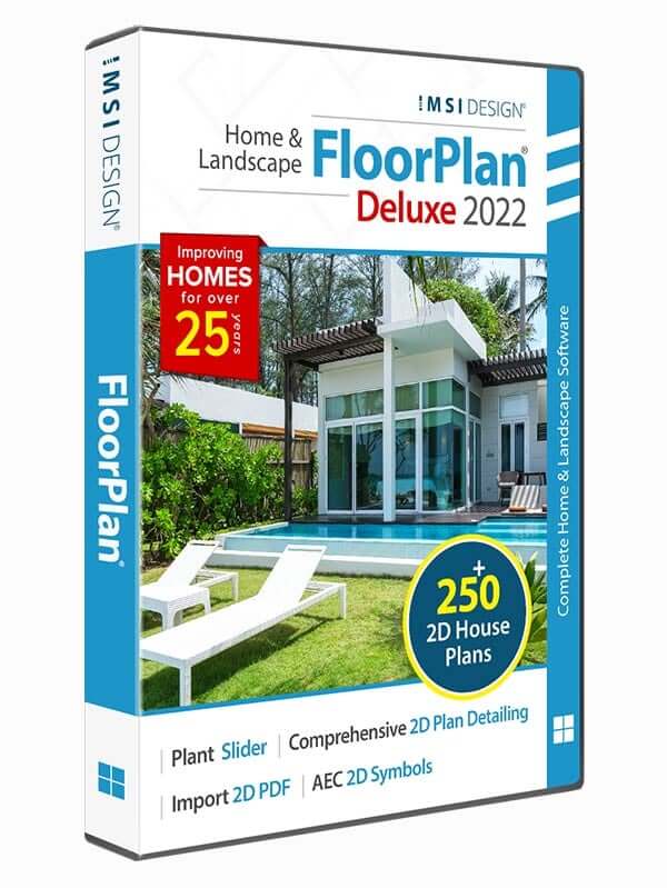 FloorPlan 2022 Home & Landscape Deluxe